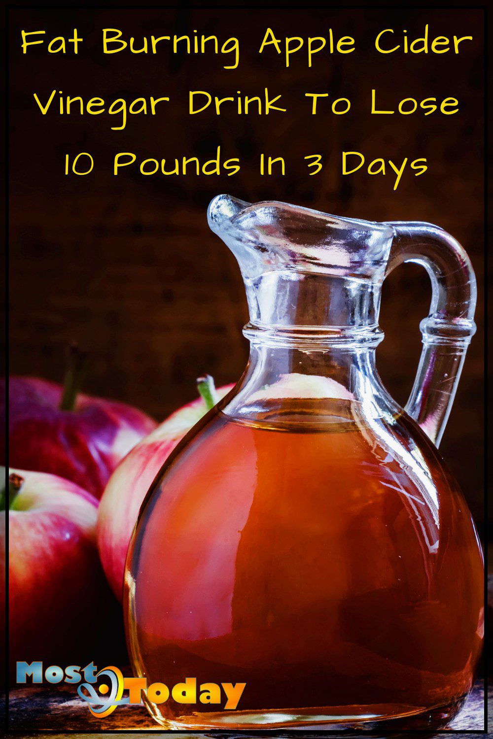 The Best Fat Burning Apple Cider Vinegar Drink To Weight Loss In 3 Days