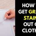 How to Get Grease Stains Out of Clothes Without Causing Damage